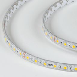 Светодиодная лента 5050, 60 LED/м, 14,4 Вт/м, 24В , IP68, Цвет: Теплый белый, SWG560-24-14.4-WW-68-M