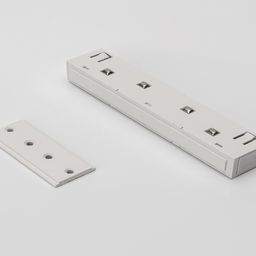 Прямой коннектор SY-LINK 48В белый, общий вид