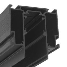 Шинопровод SY-LINK-IZI-2.5-BL, шинопровод встраиваемый в натяжной потолок, 48В, черный, 2,5м, SY-LINK-IZI-2.5-BL