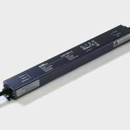 Сверхтонкий герметичный блок питания LCM-250-12, черный корпус