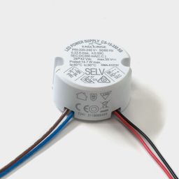 Круглый LED драйвер Eaglerise CS-15-350 SB, провода