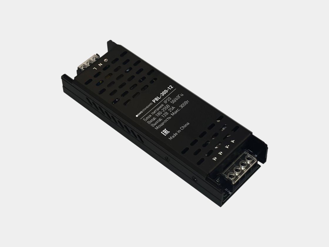 Открытый блок питания SWG PBL-300-12, металлический корпус