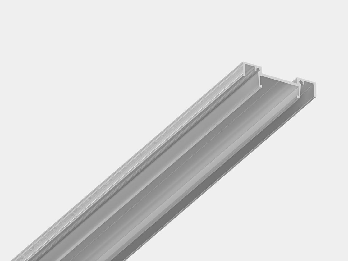 Профиль-держатель SLIM для натяжного потолка, вид под углом