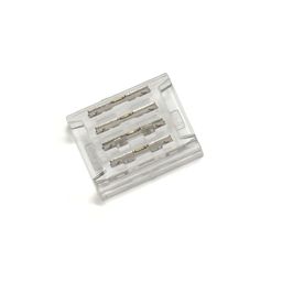 Пластиковый коннектор для RGB светодиодной ленты 10 мм, CN-10MM-4P-A-SMD