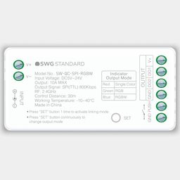 Контроллер универсальный SPI 3 в 1 MONO/RGB/RGBW
