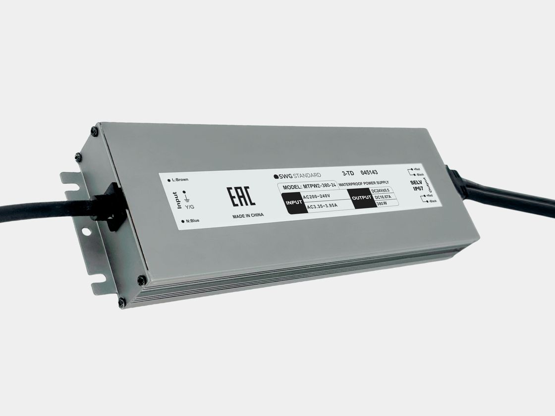 Герметичный блок питания SWG MTPW2 24V 380W
