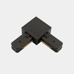 L коннектор для однофазных трековыx систем, Черный,KXZ-BL-L