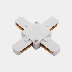 X-Коннектор для однофазных накладных трековых систем KXZ-WH-X