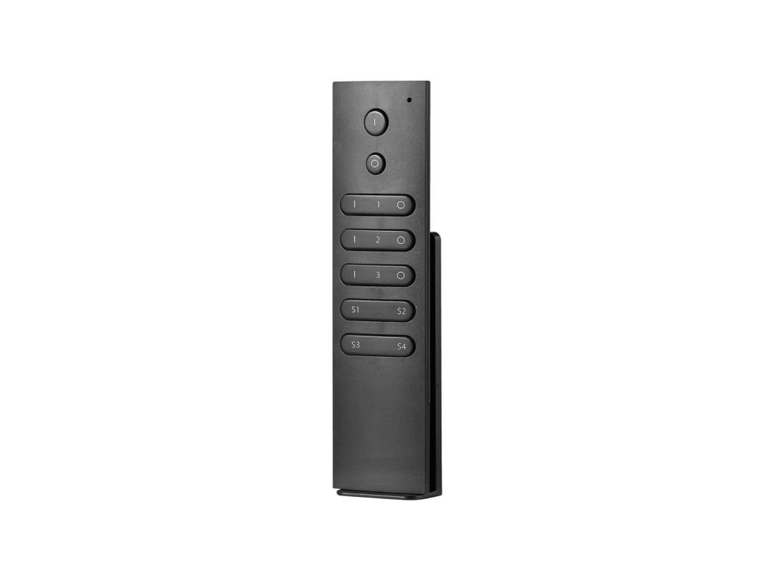 Черный кнопочный RF пульт EasyDim R-Z3, вид спереди