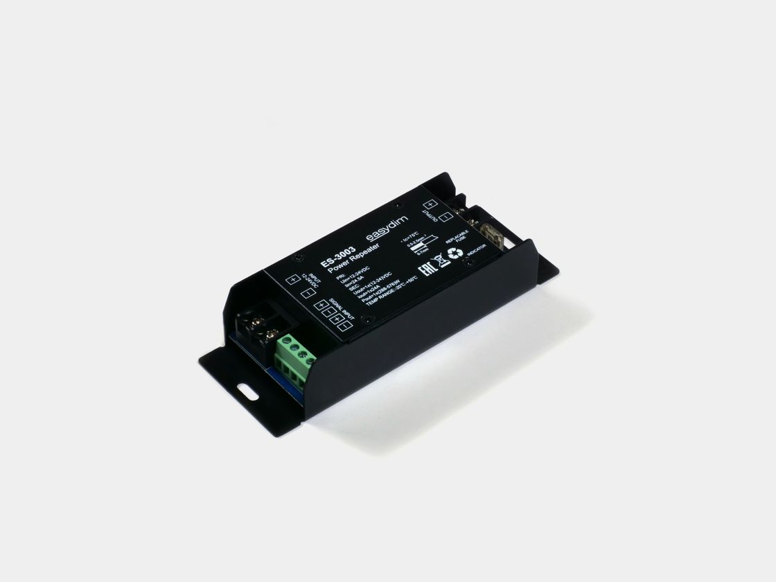 Усилитель питания EasyDim ES-3003, черный корпус, клеммы