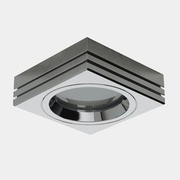 NC722-2-CH Встраиваемая рамка хром MR16  (WP-SQ-CH), NC722-2CH