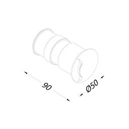 Светильник настенный GW COIN-3, GW-812-1-3-WH-WW