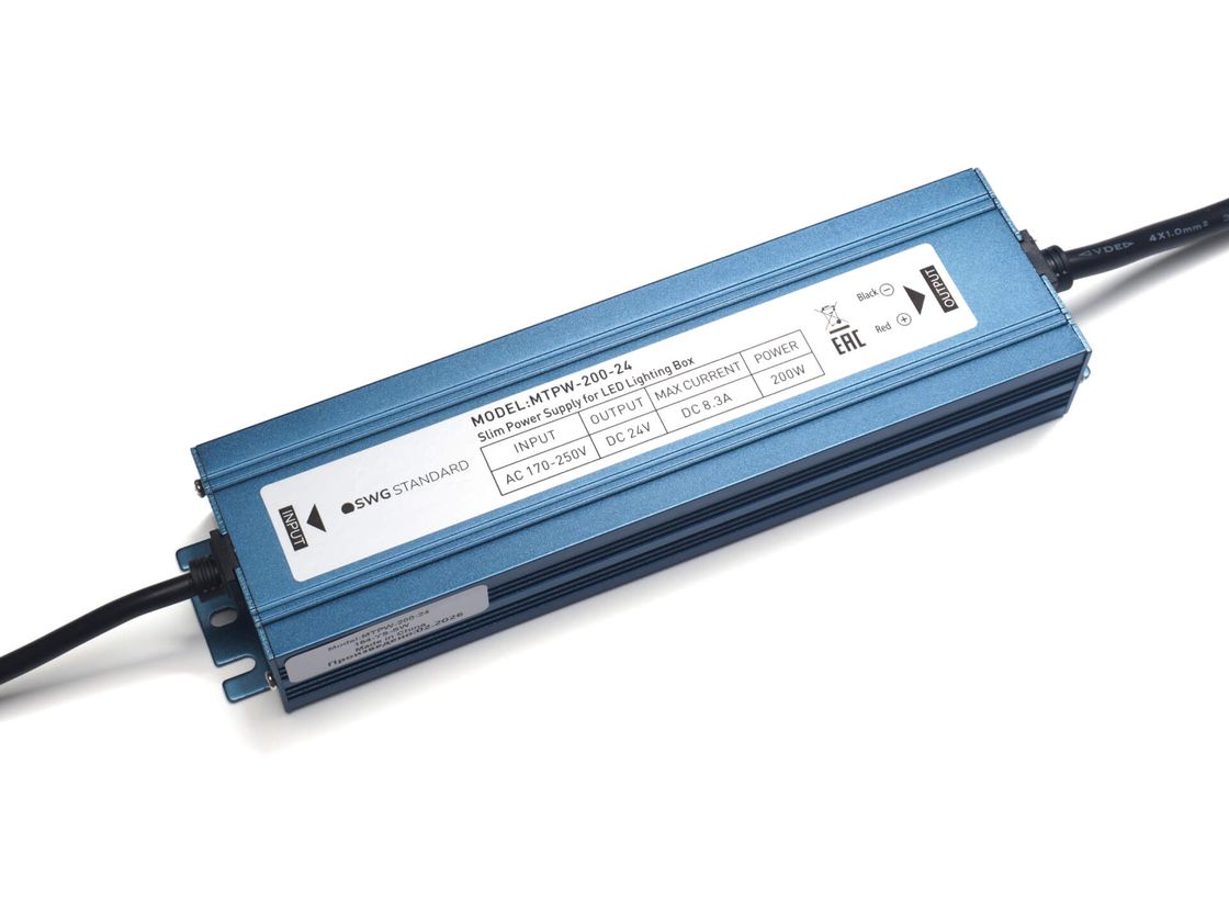 Блок питания для светодиодных лент TPW, 200 W Влагозащитный, 24 V, MTPW-200-24