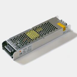 Узкий блок питания 12V 300W IP20, вид сверху