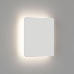 Настенный LED светильник белый, прямоугольная форма, тёплое свечение