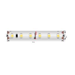 Сегмент ленты SMD 3528 с маркировкой 24V+