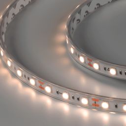 Светодиодная лента LUX, 5050, 60 LED/м, 14,4 Вт/м, 12В, IP65, Нейтральный белый (4000K), DSG560-12-NW-65