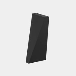 Черный настенный светильник DesignLed, вид спереди