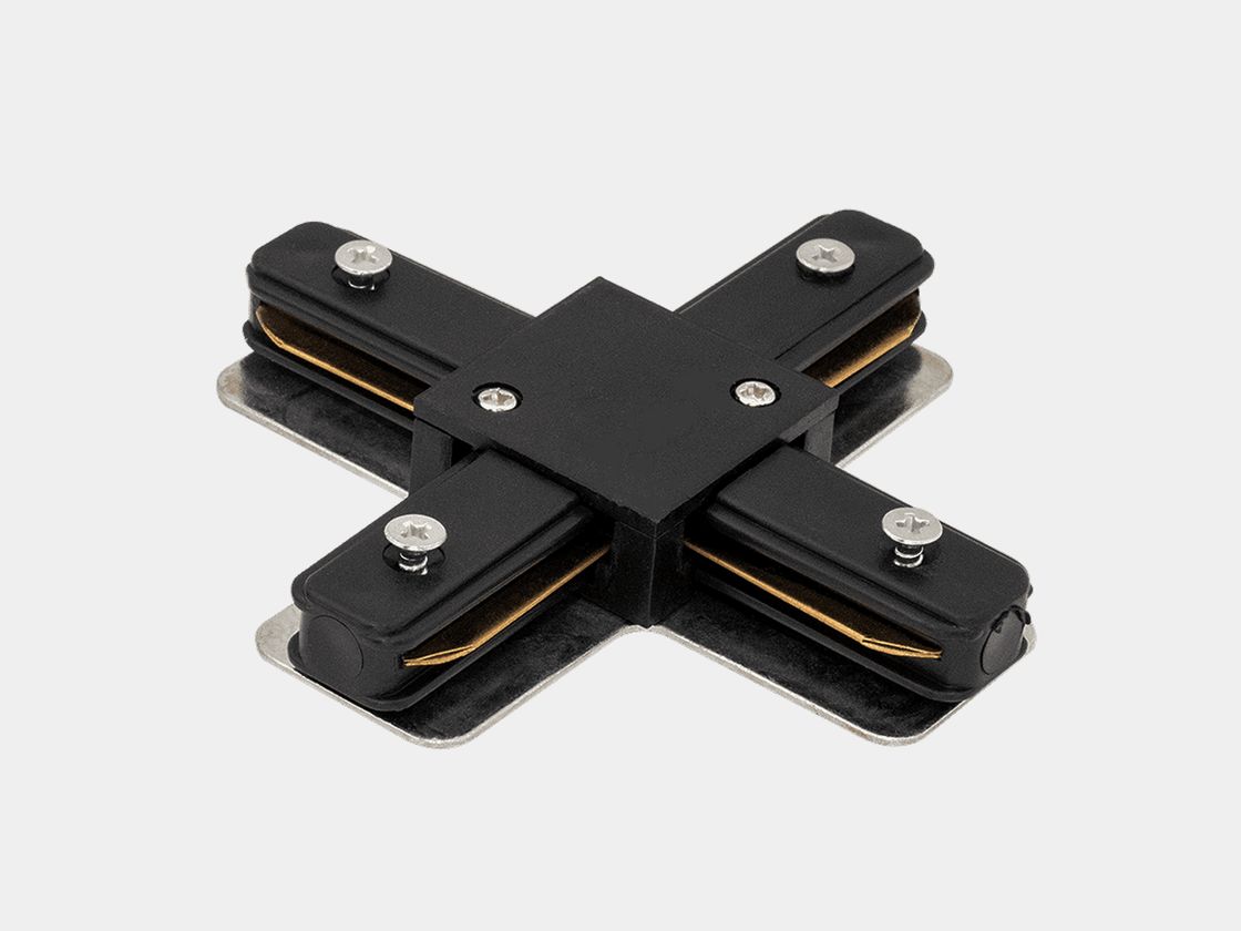 X-коннектор для  однофазных  трековых систем, CN2-BL-X