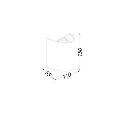 Светильник настенный GW OLIMP, GW-6806-6-WH-WW