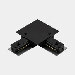 L коннектор для однофазных встраиваемых трековыx систем, Черный,KXZ-RC-BL-L