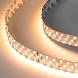 Светодиодная лента SWG PRO 2835, 252 LED/м, 24 Вт/м, 24В , IP20, Цвет: Теплый белый, SWG2P252-24-24-WW-20