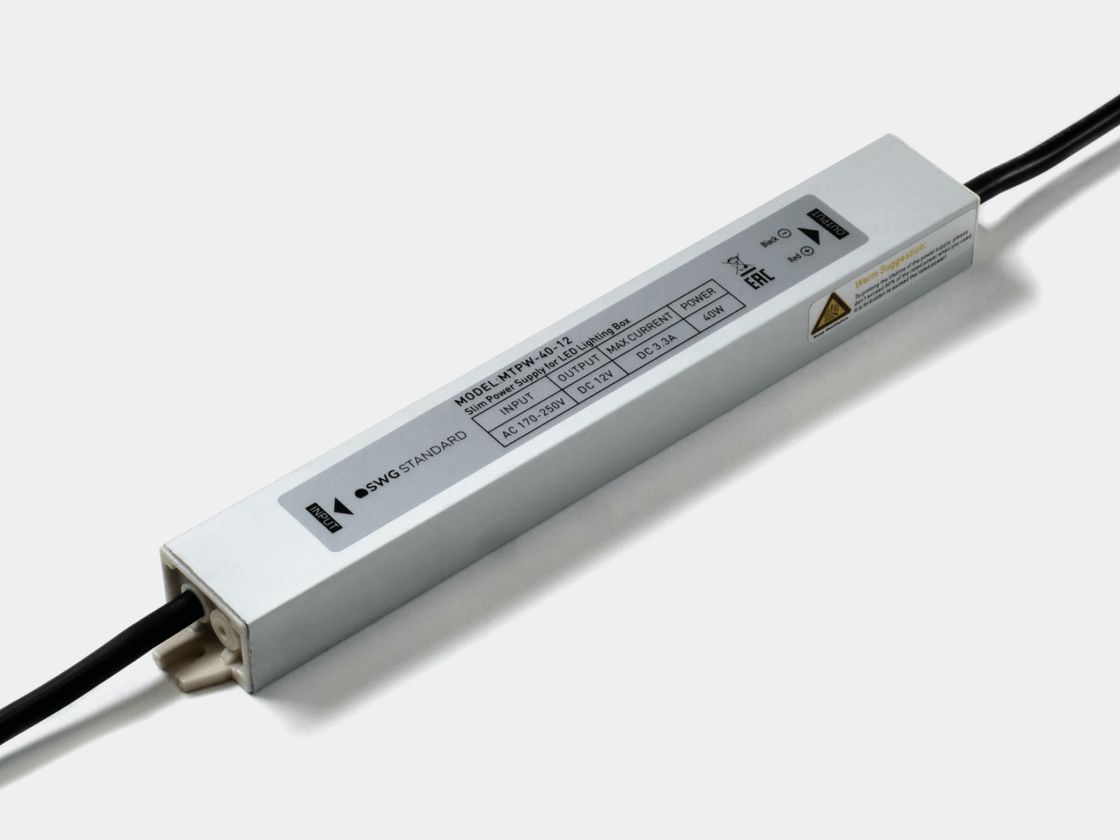 Герметичный блок питания SWG MTPW-40-12, корпус MINI Al