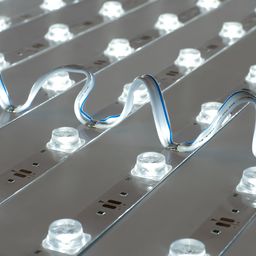 Светодиодна лента холодная белая 7500K SMD2835 12В IP20 14.4Вт/м 12 LED/м SWG-212-12-W