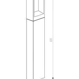 Светильник светодиодный, 6Вт, IP54, Теплый (3000К), FL-100011-6-GR-WW