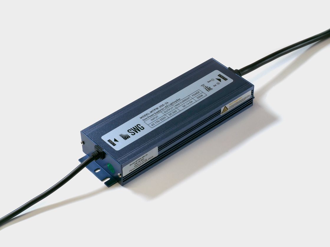 Герметичный блок питания SWG 24V 350W, корпус