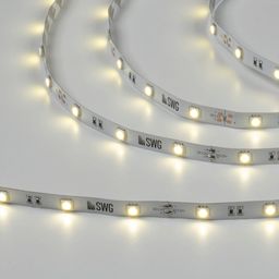 Светодиодная лента SMD5050 в работе, нейтральный белый