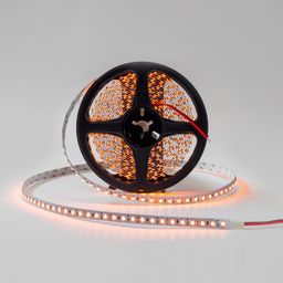 Светодиодная лента 3528, 120 LED/м, 9,6 Вт/м, 12В , IP20, Цвет: Желтый, SWG3120-12-9.6-Y-M