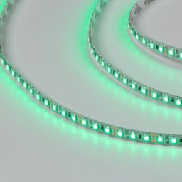 Светодиодная лента 3528, 120 LED/м, 9,6 Вт/м, 12В , IP20, Цвет: Зеленый, SWG3120-12-9.6-G-M
