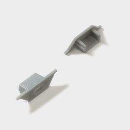 Белые заглушки для профиля RC-1030, комплект 2 шт
