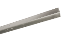 Алюминиевый монтажный профиль для ленты, 1м